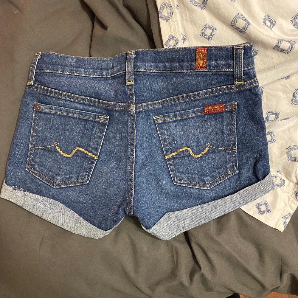 7 for all mankind shorts
